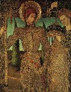 HUGUET, Jaume Triptych of Saint George (detail) af oil painting picture wholesale